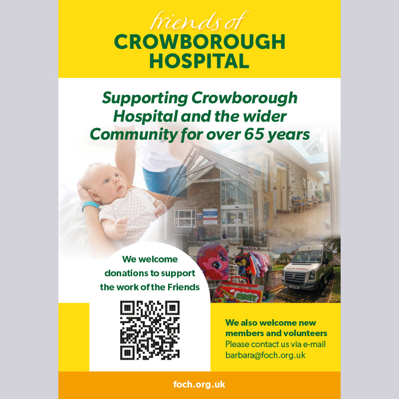 Friends of Crowborough Hospital poster